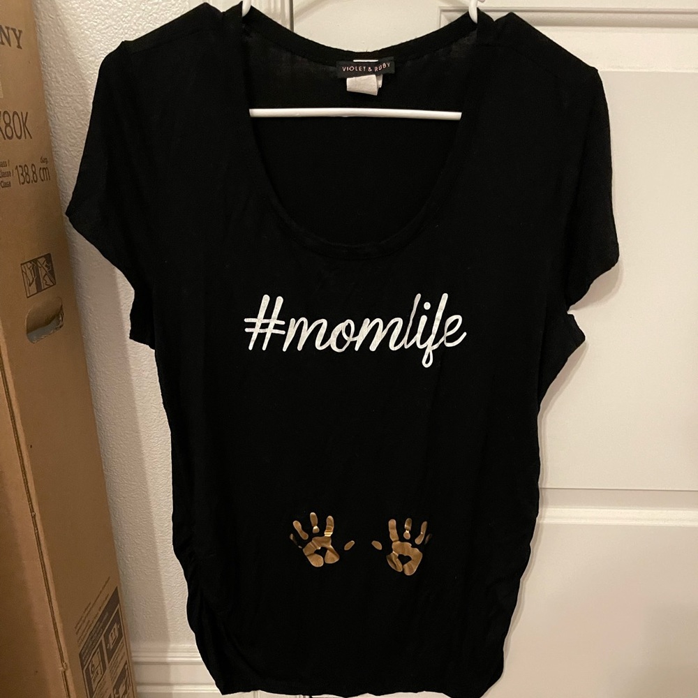 Maternity Mom Life shirt